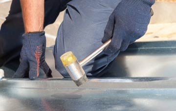 Aunk metal flat roofing repairs